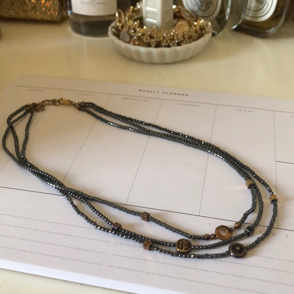 Beaded necklace !